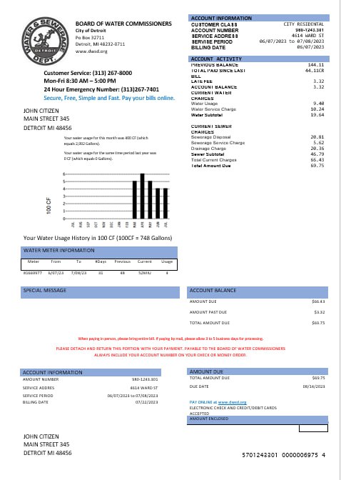 Minol USA business utility bill 